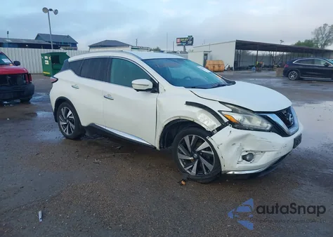 2015 Nissan Murano Platinum из США, поврежденный, VIN 5N1AZ2MH2FN234007